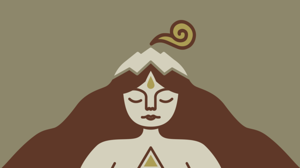 Mujer volcanica